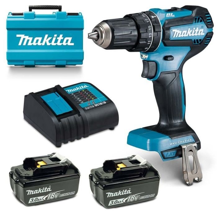 Makita 18V LXT Brushless Cordless Hammer Driver-Drill - Image 2