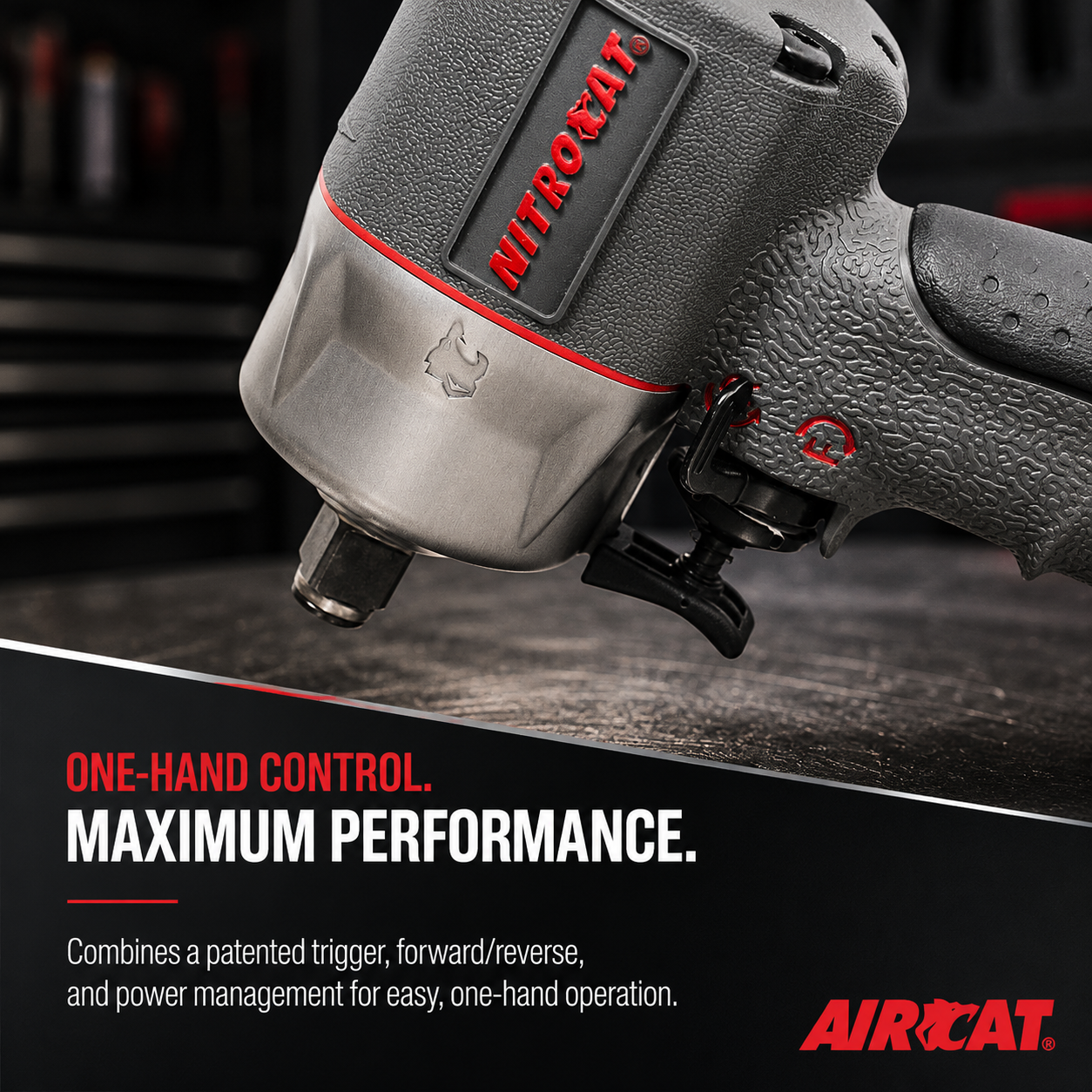 AIRCAT 1056-XL - ½” compact impact wrench - Image 3
