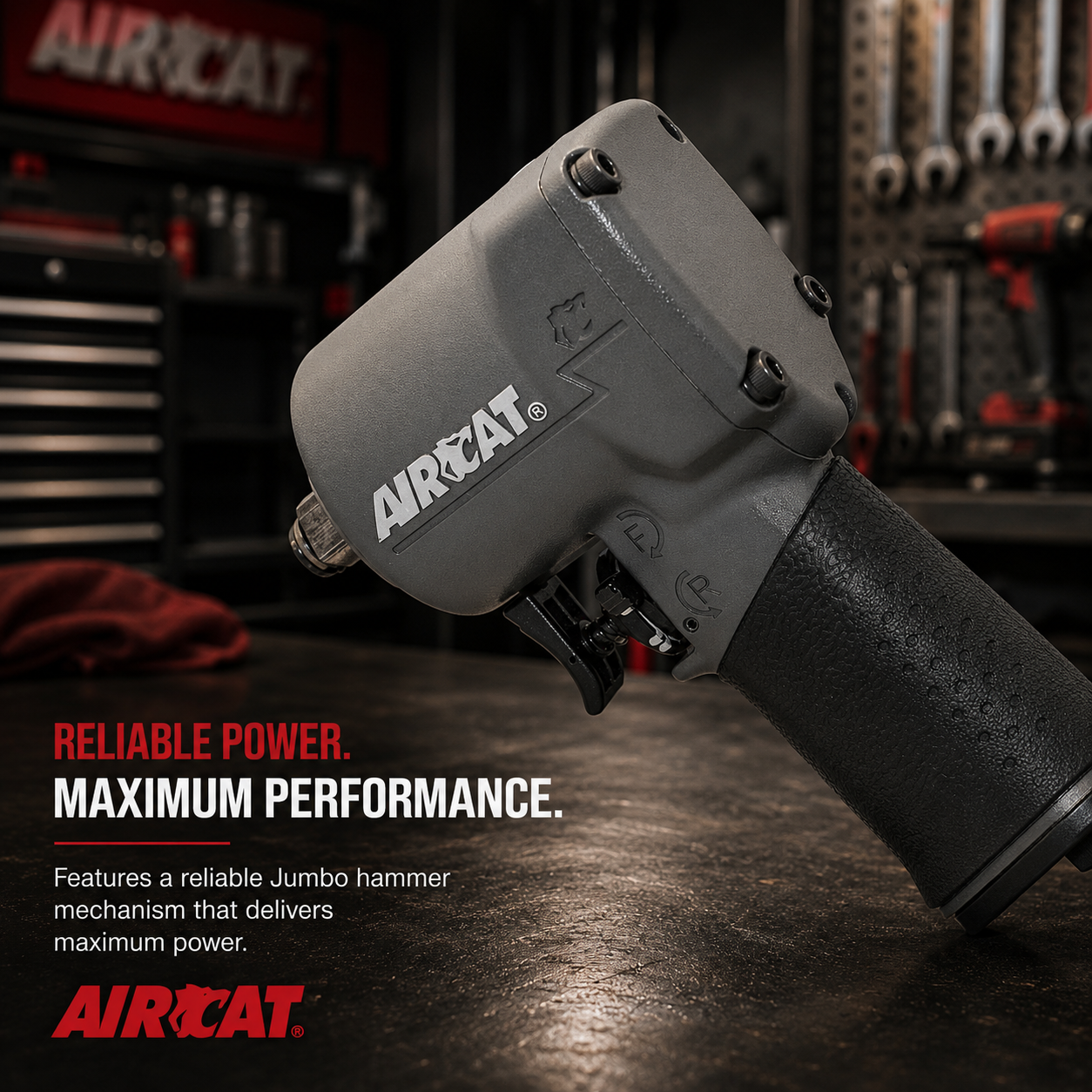 AIRCAT 1057-TH - ½” stubby impact wrench - Image 3