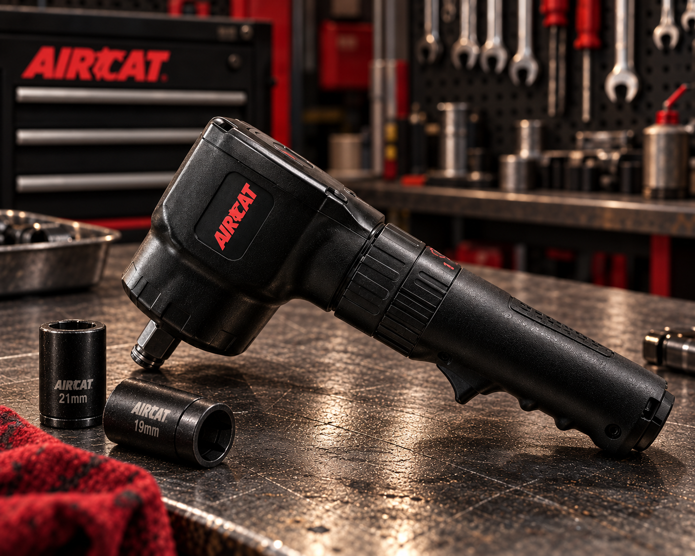 AIRCAT 1070 - ½” angled impact wrench