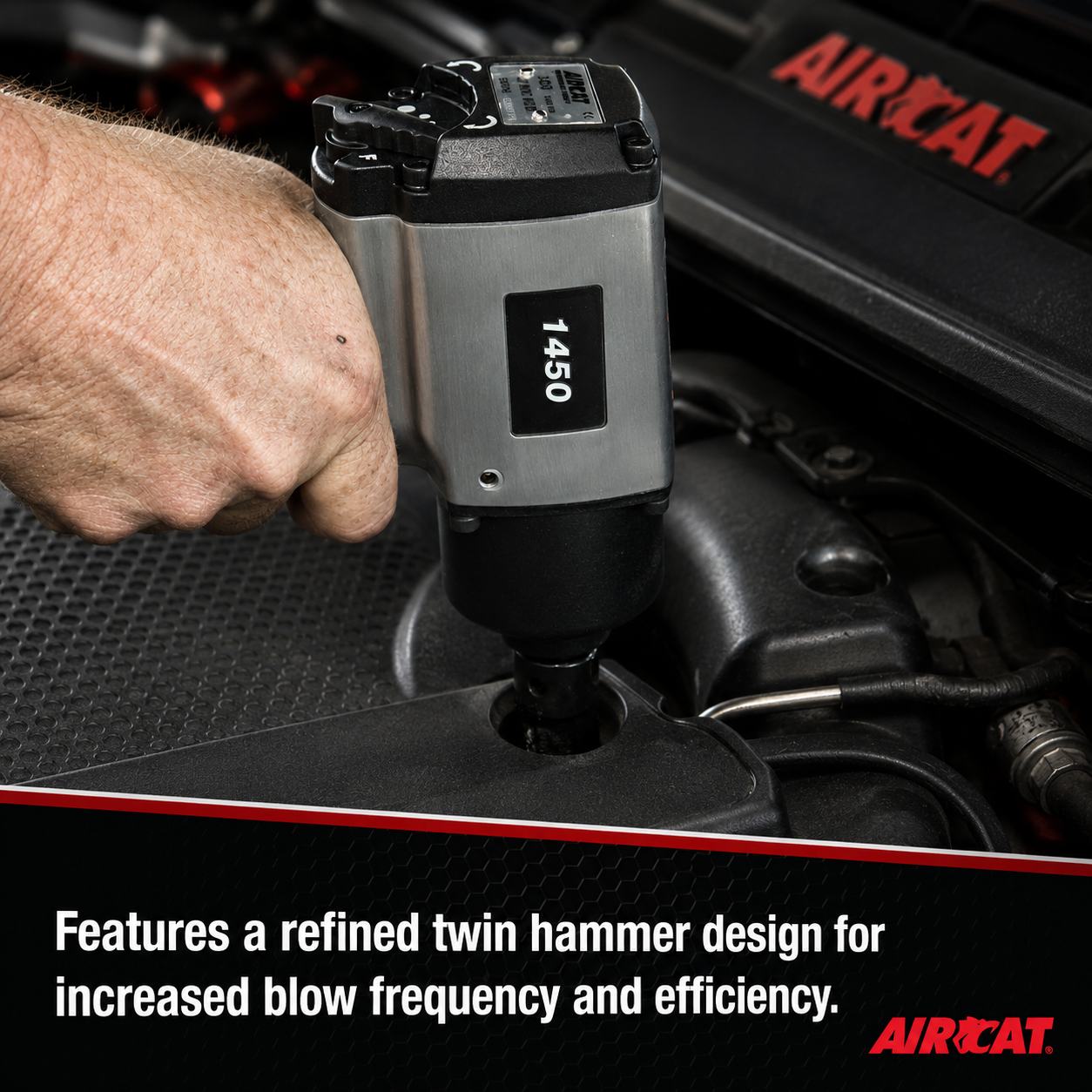 AIRCAT 1450 – ½” heavy duty impact wrench - Image 3