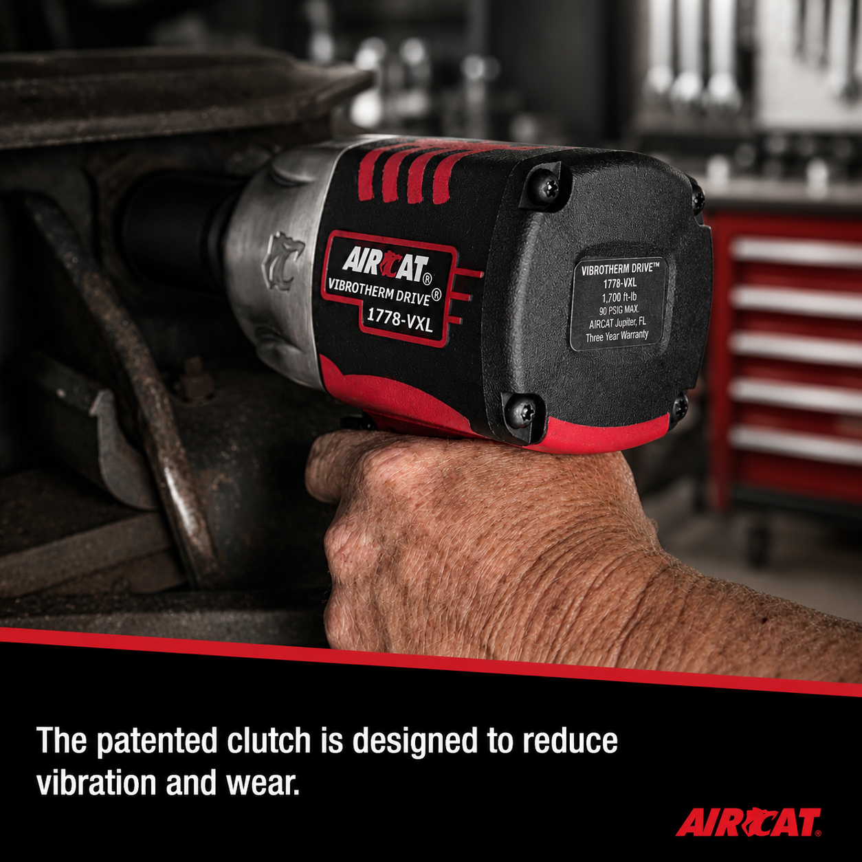AIRCAT 1778-VXL – ¾” killer torque impact wrench - Image 3