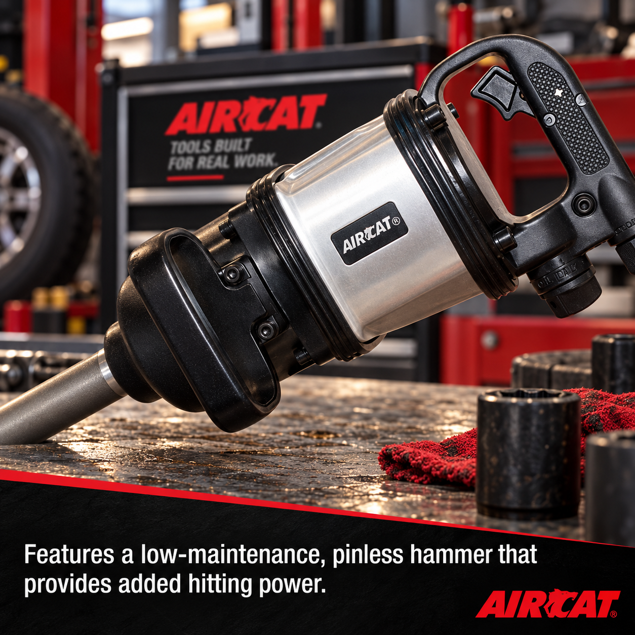 AIRCAT 1994 – 1” x 8” super duty impact wrench - Image 3