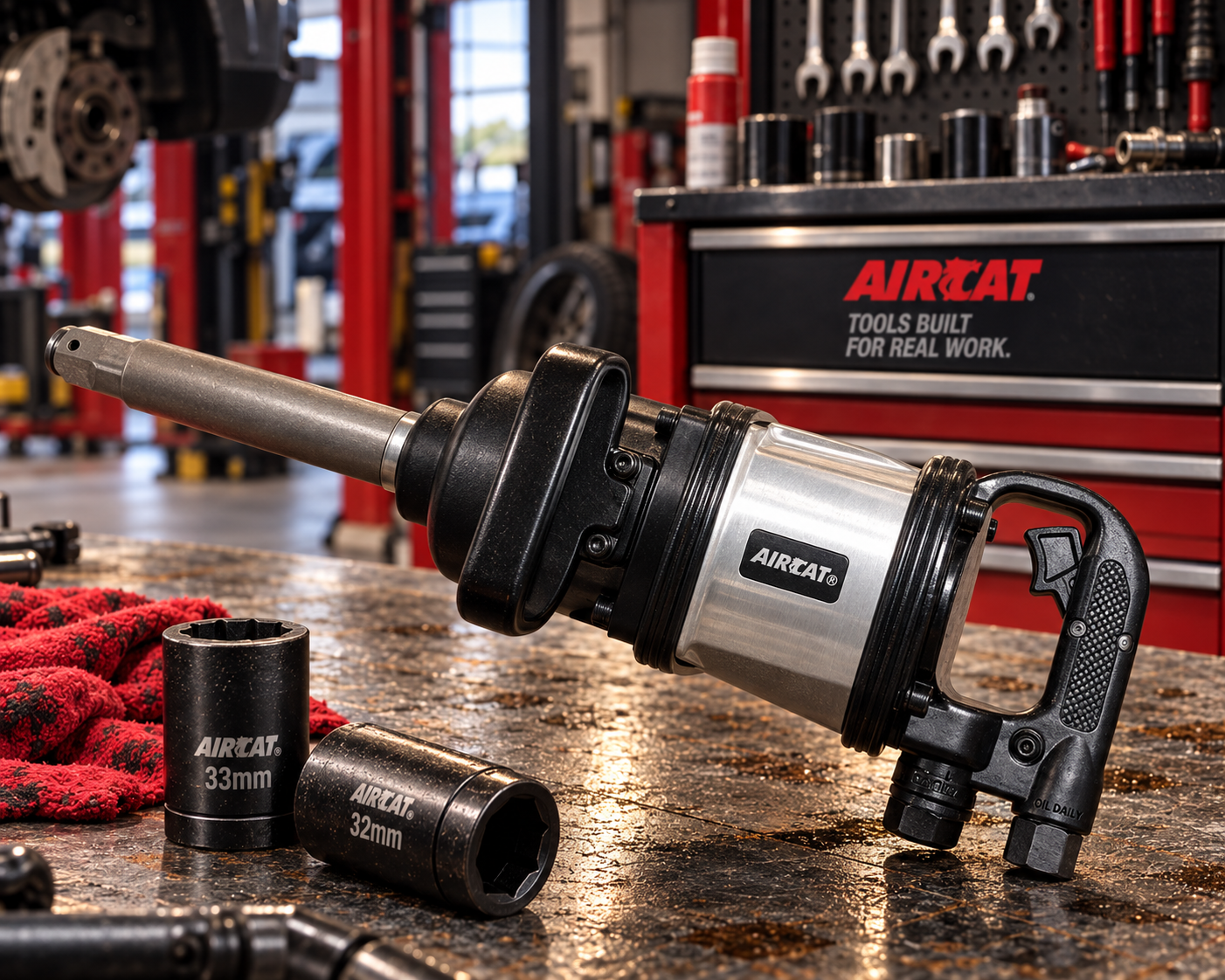 AIRCAT 1994 – 1” x 8” super duty impact wrench