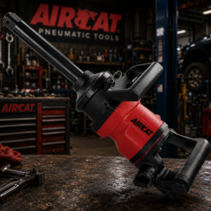 AIRCAT 1997AH – 1” x 8” Angled handle lightweight impact wrench