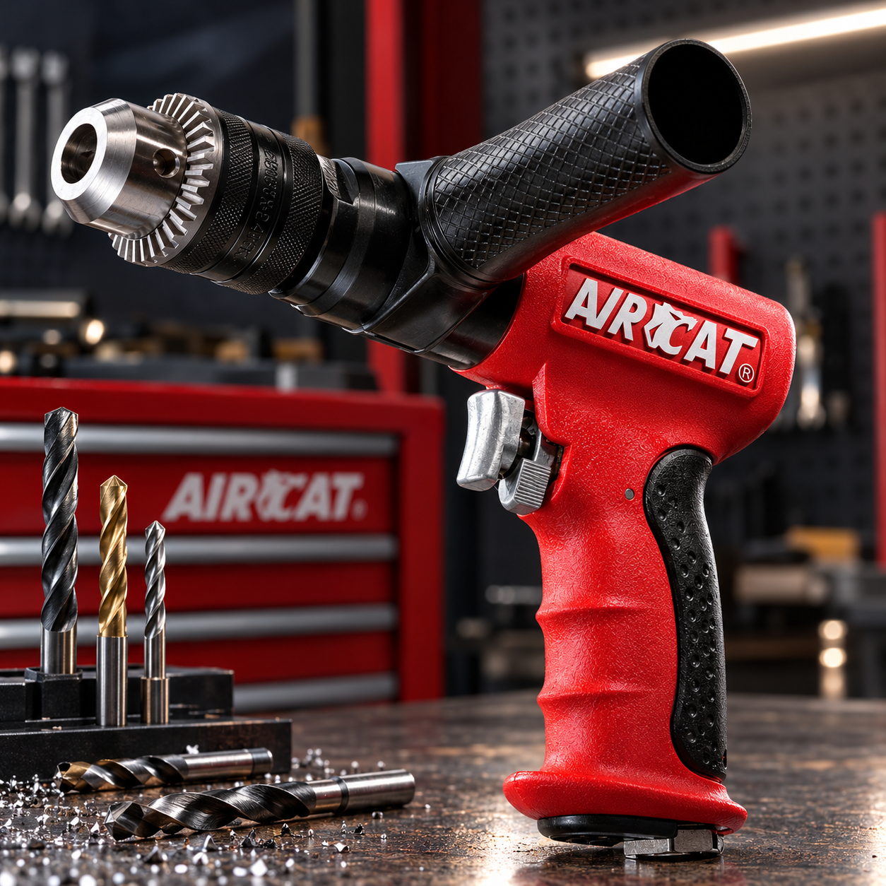 AIRCAT 4450 / 0.6 HP ½” composite reversible drill / keyed