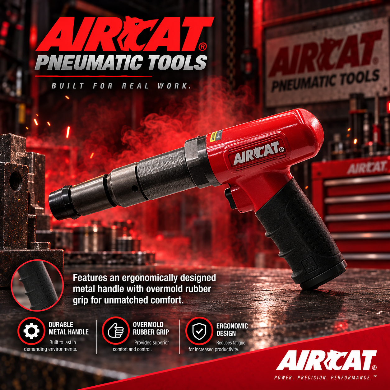 AIRCAT 5250-A-T / 0.401shank / Super duty hammer - Image 3