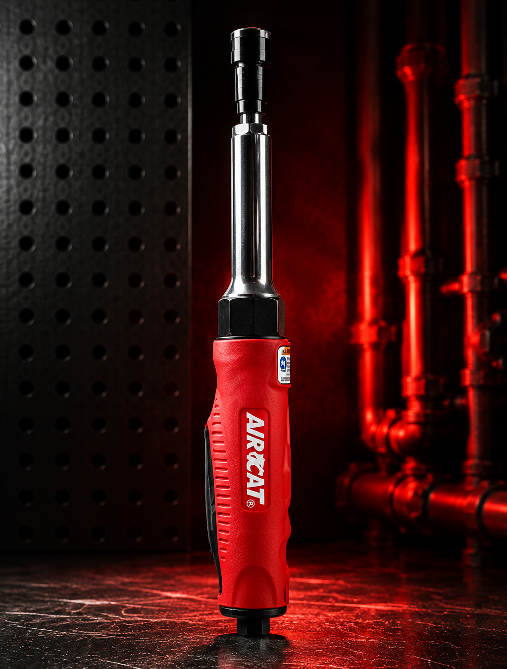 AIRCAT 6210 / 6mm / 0.5 HP / composite straight extended die grinder / 20,000 rpm